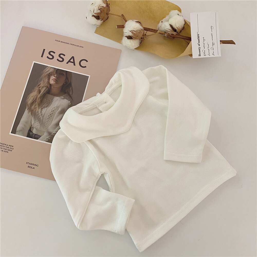 2020 primavera outono meninas camisetas de manga longa topos para a menina algodão bebê da criança roupas da menina camisas crianças blusas topos