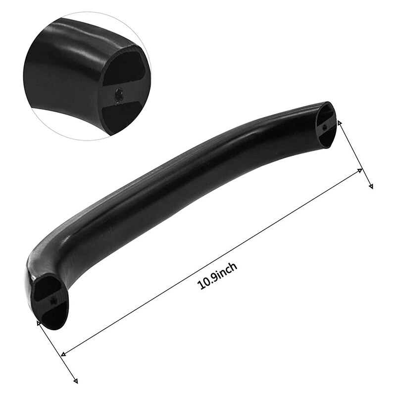 5304477398 Microwave Door Handle Assembly for Frigidaire - AP4561001 1614682 5304464066 5304464133 (Black)