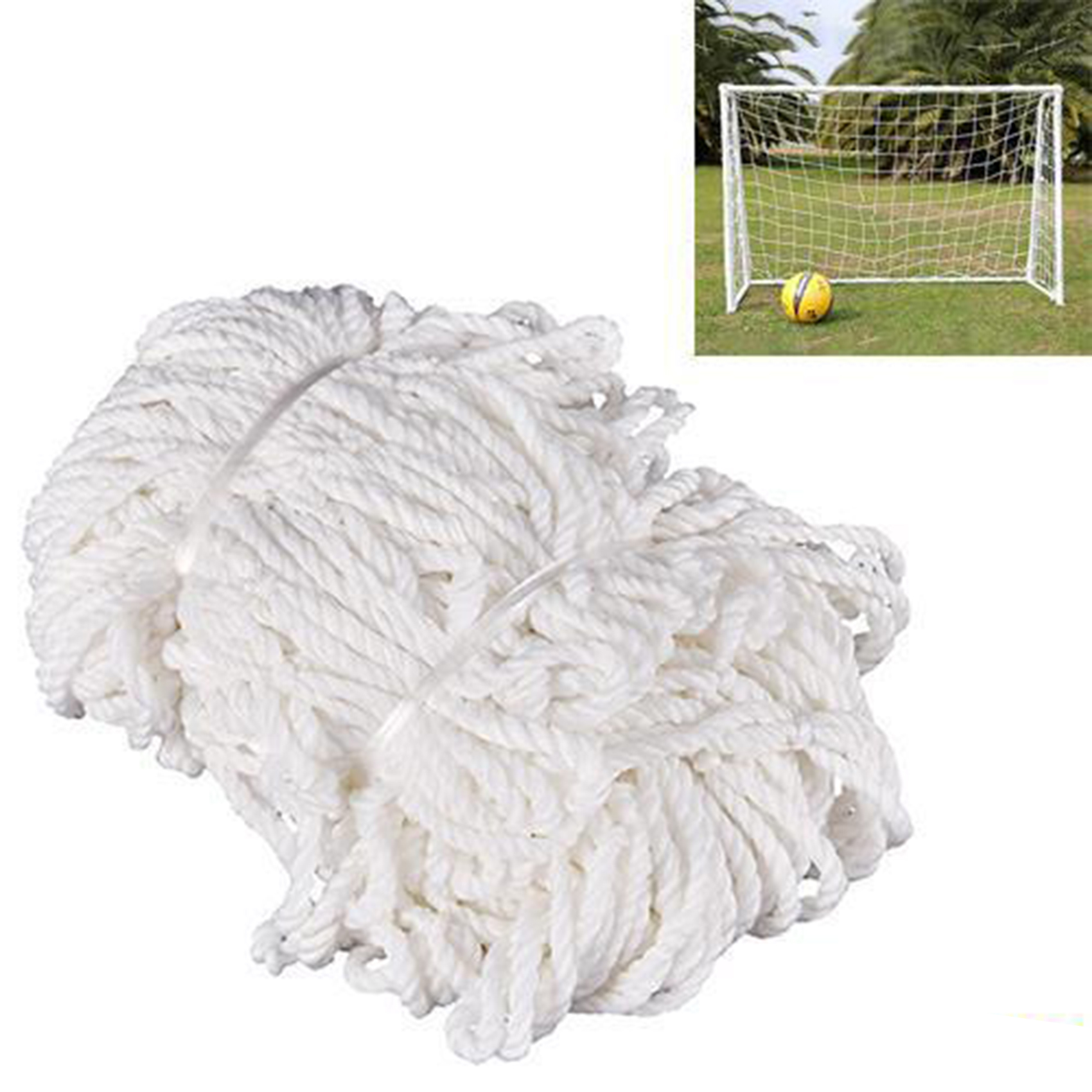 1 st Top Voetbaldoel Mesh Netto Voetbal Doelpaal Netto Voor Sport Training Wedstrijd Vervangen Kinderen Kid NIEUW