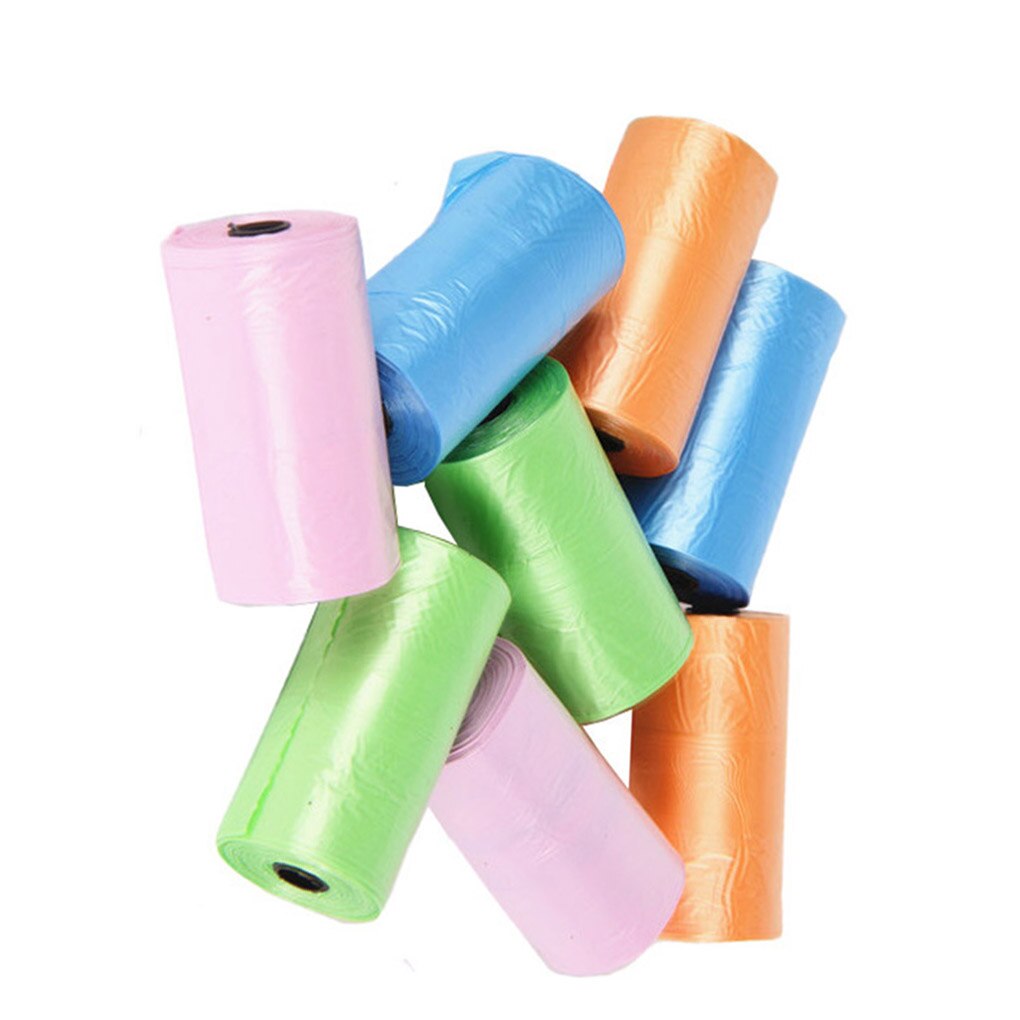 Nieuwkomers Draagbare Luiers Verlaten Zak Roll Thuis Outdoor Wegwerp Plastic Vuilnis Zakjes Organizer Roll Vuilniszak