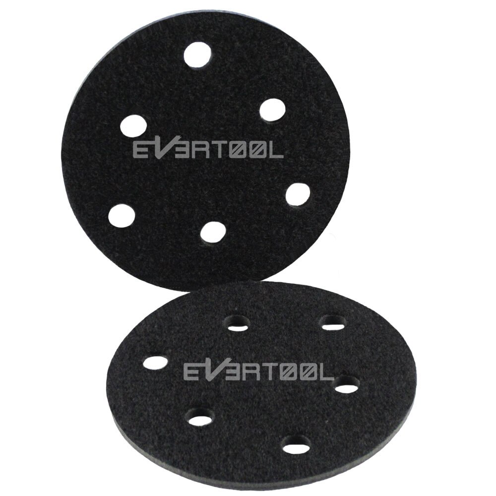 6 Holes 125mm Soft Sponge Interface Pad