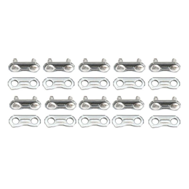 10 Sets Stainless Steel Chainsaw Chain Joiner Link Fit for JOINING 325 058 Chain 28TC