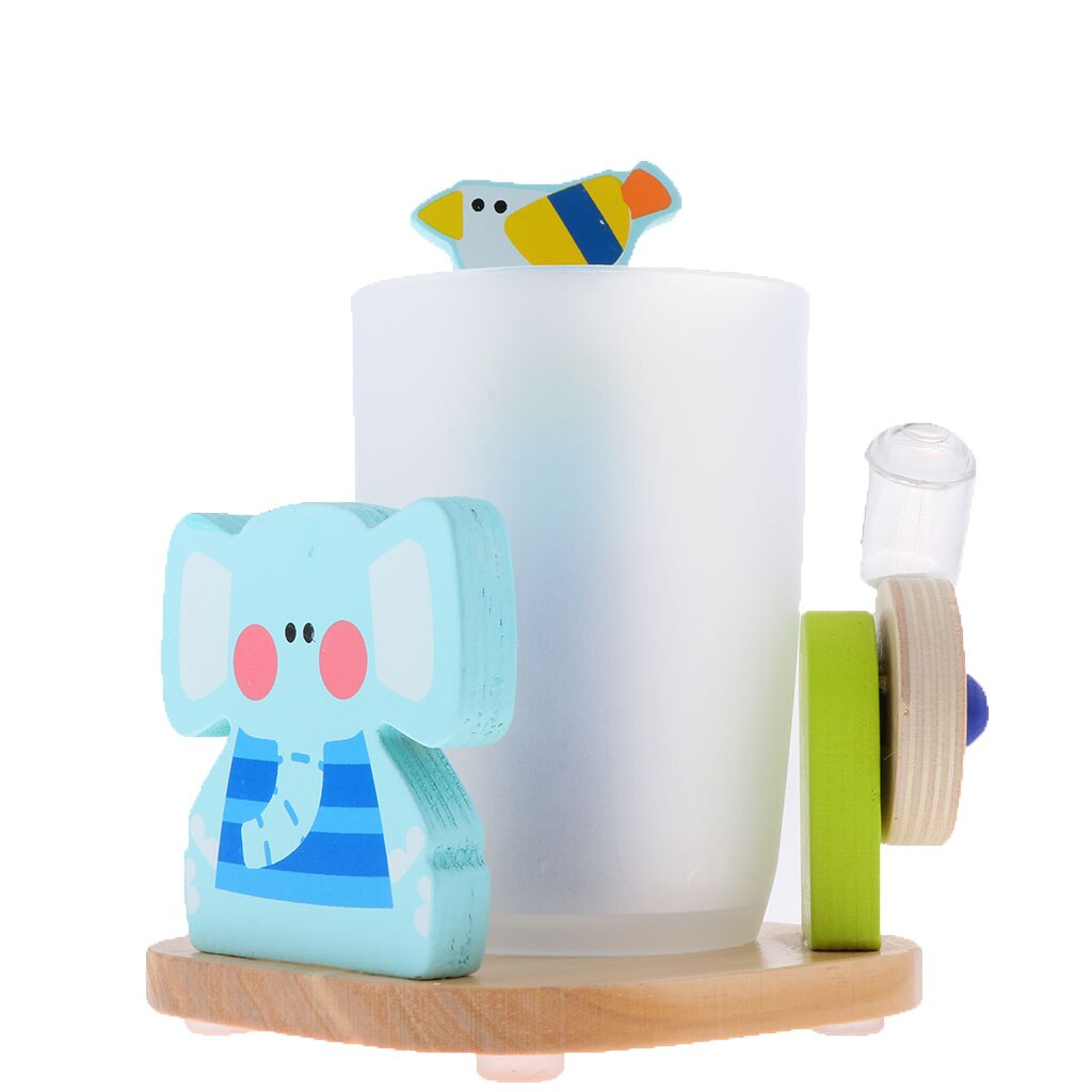 Cartoon Toothbrush Holder/Cup with a Timer Bathroom Set for Children