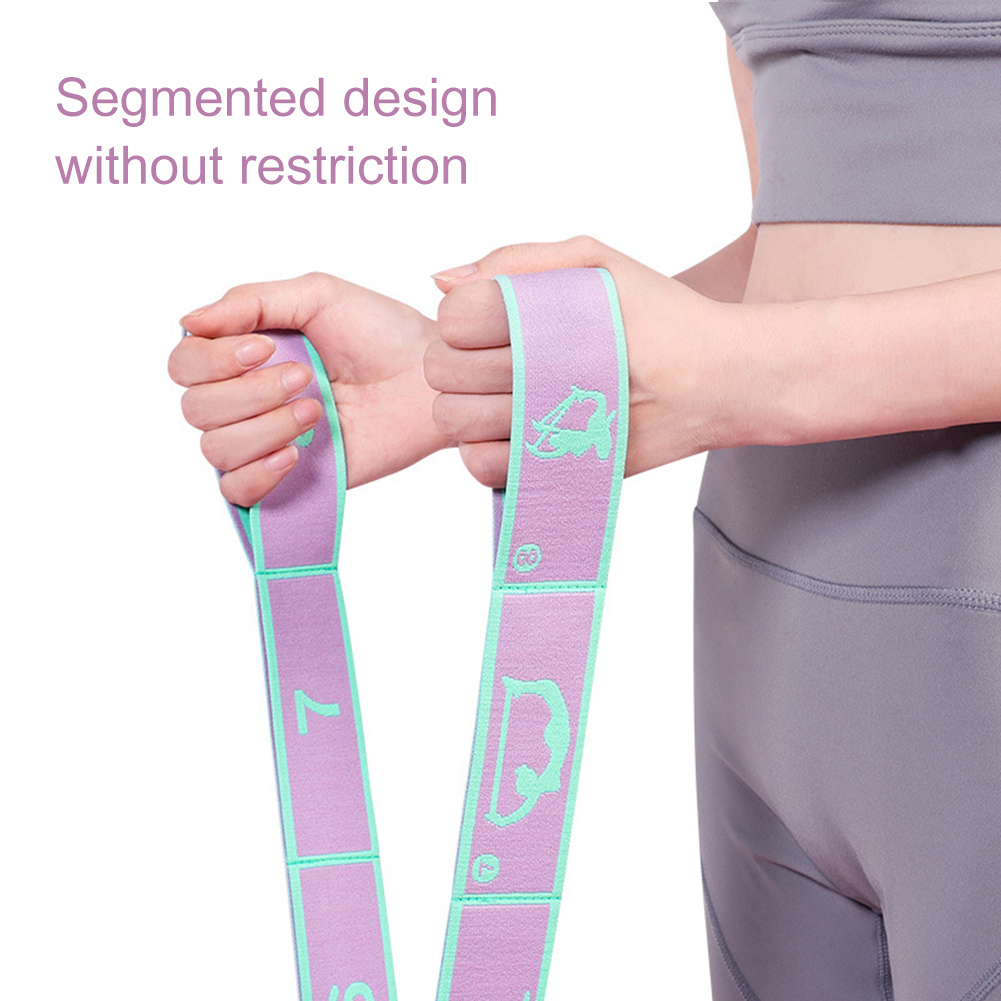 Yoga Extra Stretch Training Riem Beginner Volwassen Kid Latin Dance Elastische Band Oefening Band Stretching Pilates Accessoires