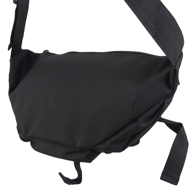 Sac de ceinture de taille hommes imperméable à l'eau nuit réfléchissant décontracté épaule bandoulière sac de poitrine pour les hommes