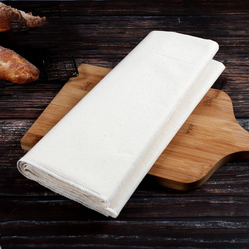 Bakers Dough Couche - Cotton Pastry Proofing Cloth for Baking French Bread Baguettes Loafs