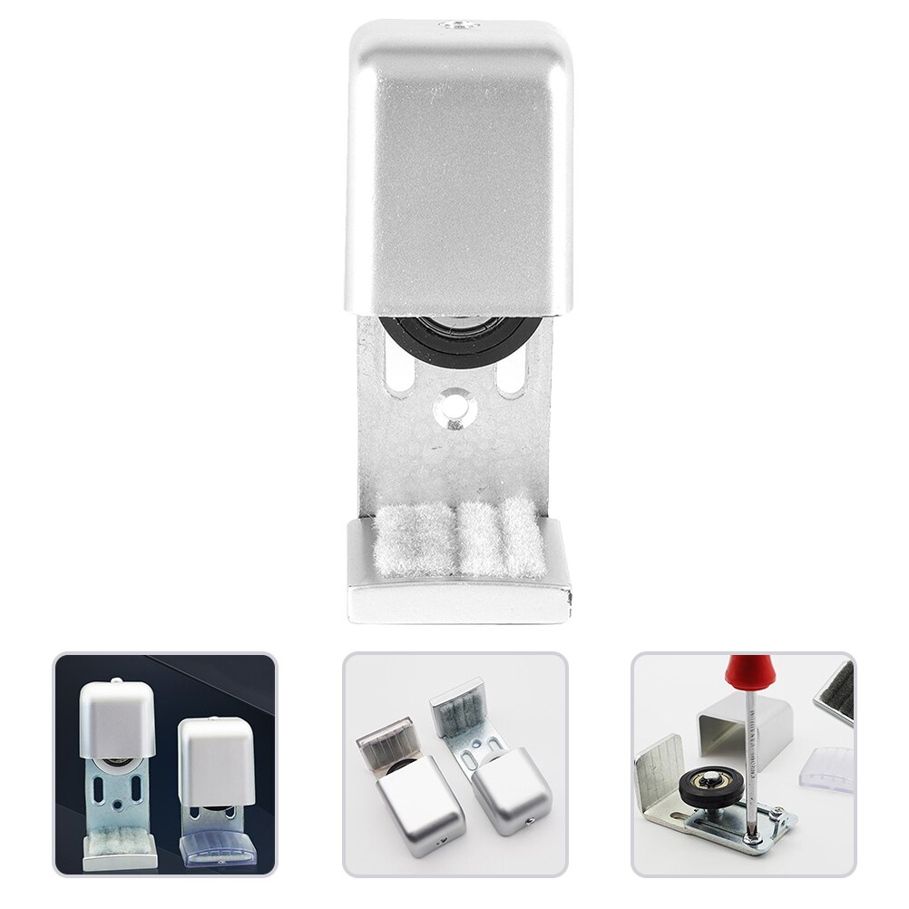 Adjustable Sliding Door Floor Guide Household Durable Barn Door Floor Guides: Default Title