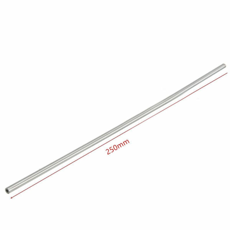 1 Stuk Zilver Ronde 304 Roestvrij Staal Capillaire 6Mm X 4Mm X 250Mm Roestvrij Stalen Constructie tool