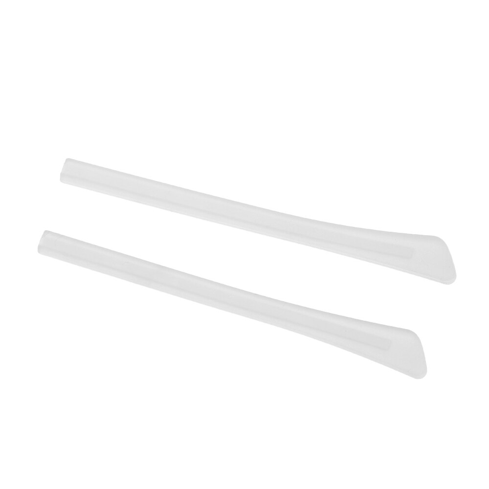 4 Paar Unisex Bril Anti Slip Oorhaak Zonnebril Slip Sets Glazen Been Sets Siliconen Tempel Tip Houder Haak Bril accessoire: WHITE