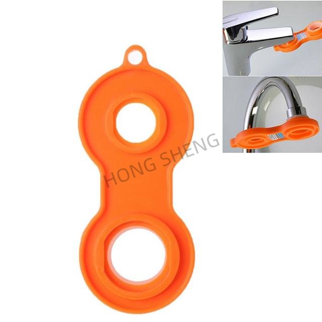 720 ° Rotation Wasserhahn Belüfter Spritzwassergeschützt Schwenk Kunststoff Küche Wasserhahn Verlängern Wasser Düse Wasserhahn 22/24mm Adapter Wasserhähne Bubbler: Licht Grün