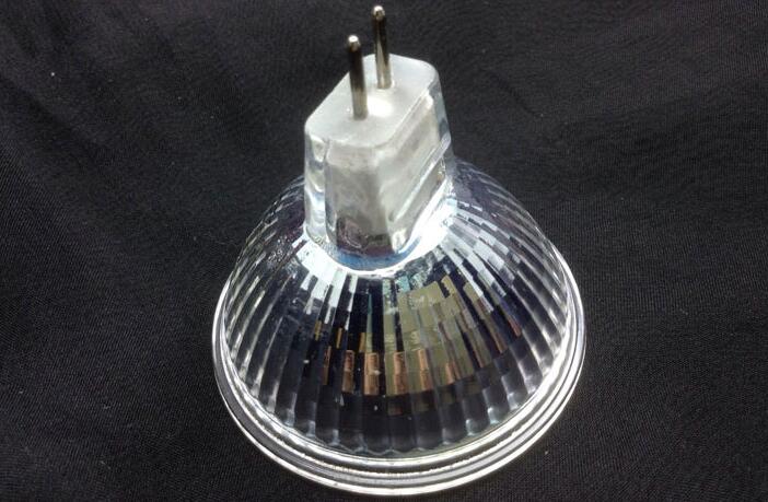 1pcs MR16 Halogen Bulb 12V 20W 35W 50W 50MM Clear Glass Dimmable Spot Lights Warm White 2700K