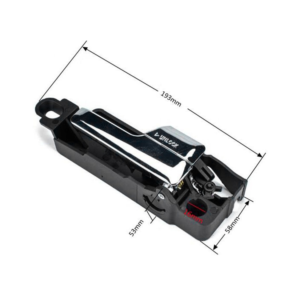 Lewy tył klamka wewnętrzna drzwi 6E5Z5422601B wielofunkcyjny samochód dostarcza zamiennik dla bród połączenie 2006-2012