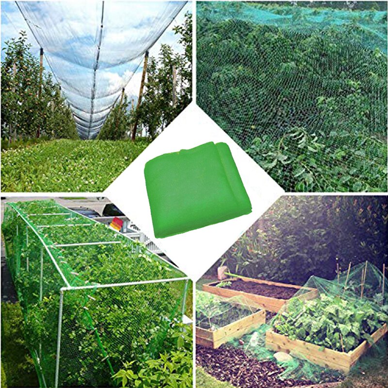 Malla de red a prueba de insectos para invernadero, cubierta de red de protección para plantas vegetales, herramientas de Protección Ambiental para jardín, fácil de llevar