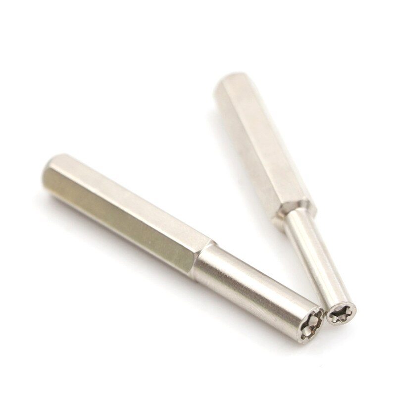 Edelstahl 3,8mm + 4,5mm Sicherheit Schraubendreher bisschen Gamebit Für Nintendo NES SNES N64 Spiel Junge Kreuz tri Schraubendreher