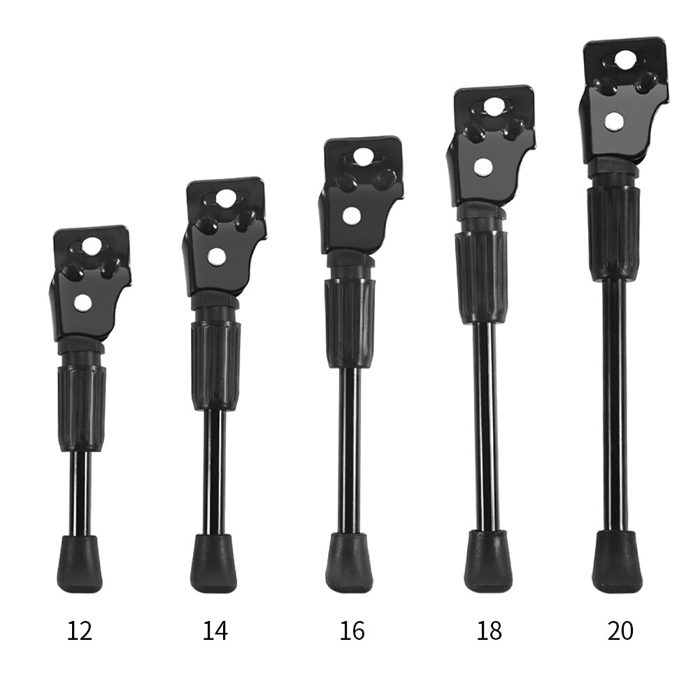 Replacement Parking Stand Sturdy Bicycle Kickstand Inner Spring Iron Durable Kids Bike Anti Slip Single Side Easy Install