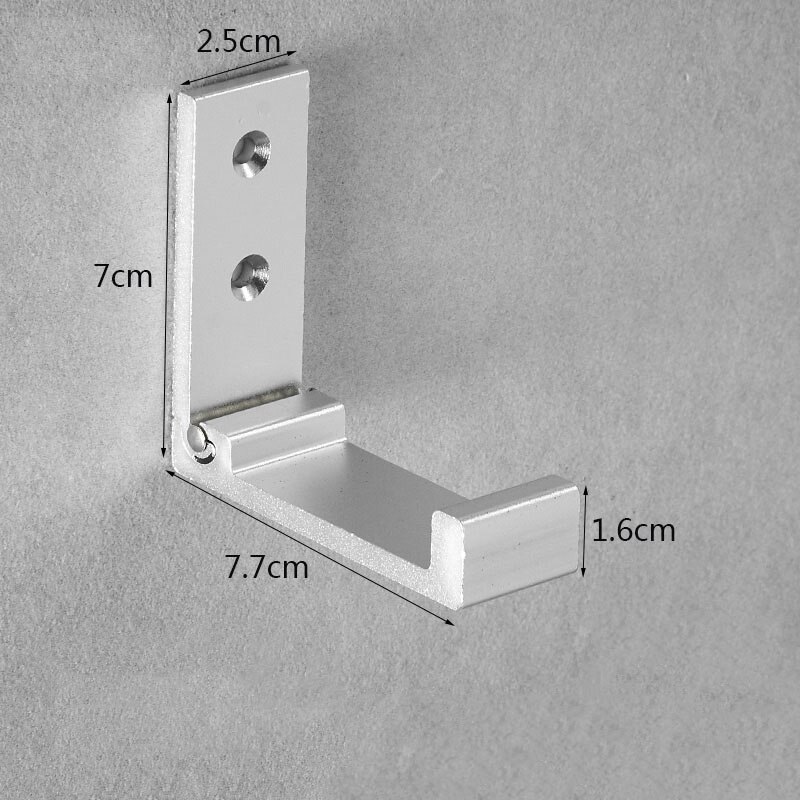 3pc aan de muur te bevestigen badkamerhaken van aluminiumlegering, goud/zilver/zwart, opvouwbaar, kledinghaak, handdoekhaak, hanger, badkameraccessoires: 3pc zilver