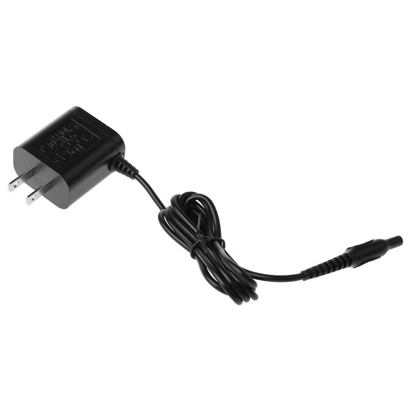 US Plug Universal AC Power Charger Cord Adapter Black For Shaver