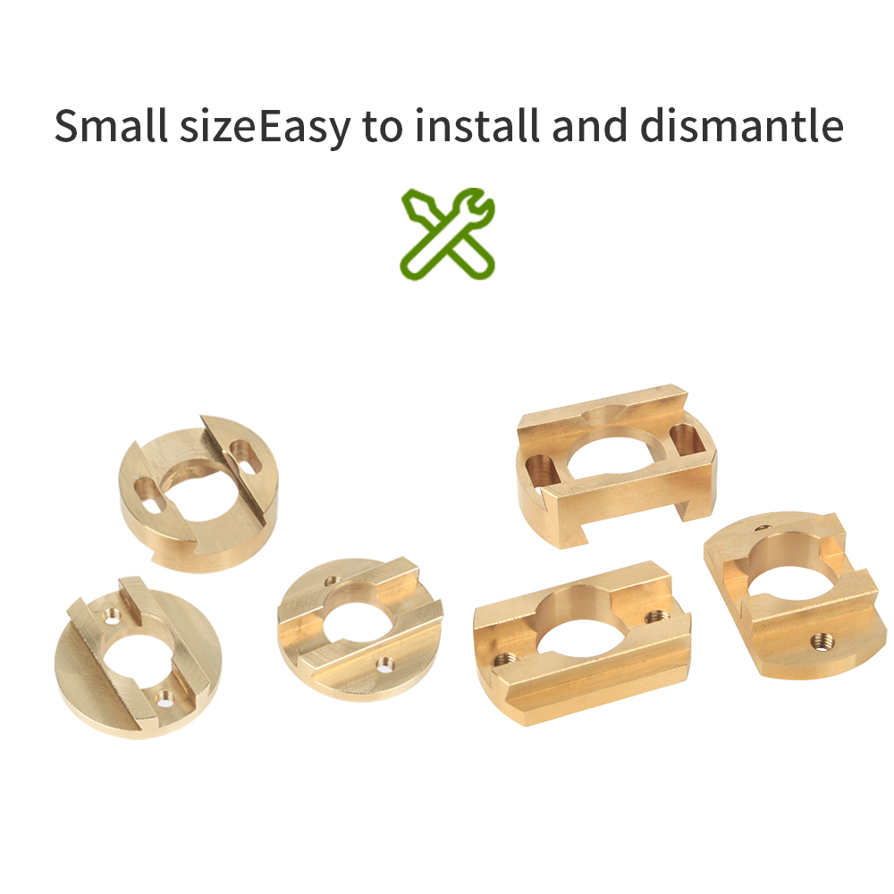 Ender 3 Z-as schroefkoppelingen Oldham-koppeling voor CR10 S4 S5 CR10S PRO Ender3 Pro V2 3S BLV 18/16 mm T8-schroef 3D-printeronderdelen