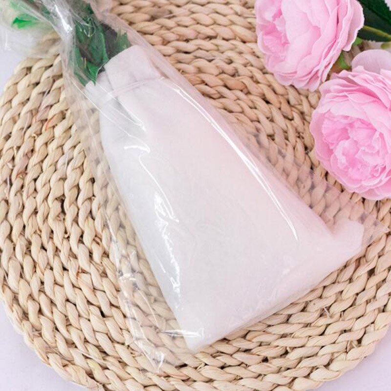 100pcs Flower Preservation Water Bag Transparent Plastic Bouquet Fresh Flower Keeping Root Maintenance Material