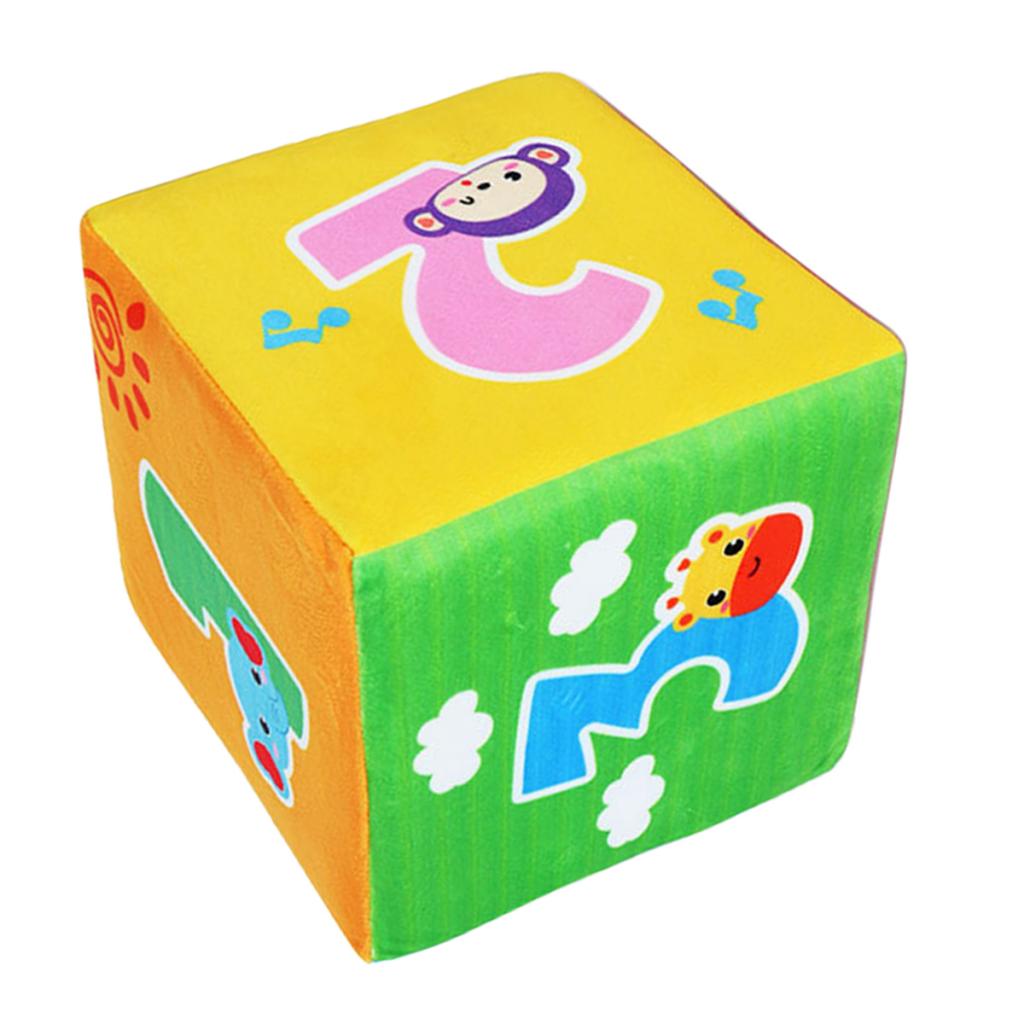 Juego de dados de espuma de esponja arcoíris, juego de dados grandes de 5,9 pulgadas de colores, diversión de 6 lados, gran juguete, para niños, decoración de recuerdo de