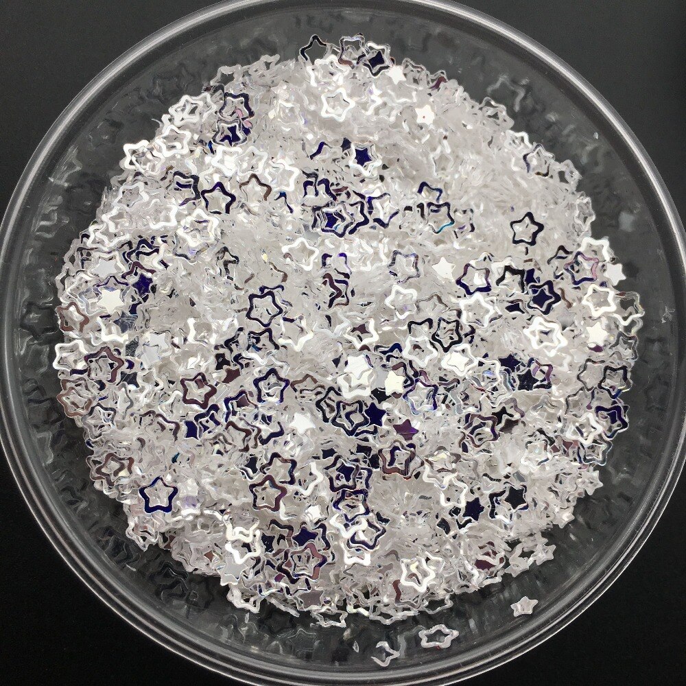 20G 3-5 Mm Crystal Transparante Pvc Losse Pailletten Glitter Pailetten Voor Nail Art Manicure/Naaien/ bruiloft Decoratie Confetti