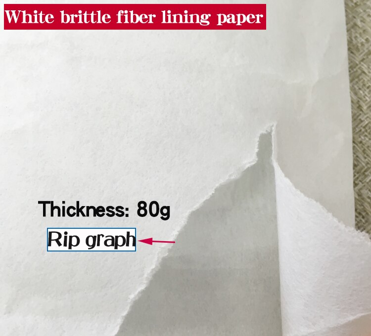 Computer Thuis Borduurmachine Naaimachine Bodem Voering Doek Stability1080 Scherpe Fiber 60G-80G Dikke Een Roll scheuren: 80g-white