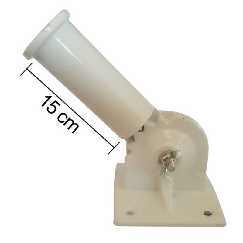 National Adjustable Aluminum Wall Mounted Flag Holder Base Windsock Base Flag Pole Aluminum Mounting Flagpole Bracket Flag