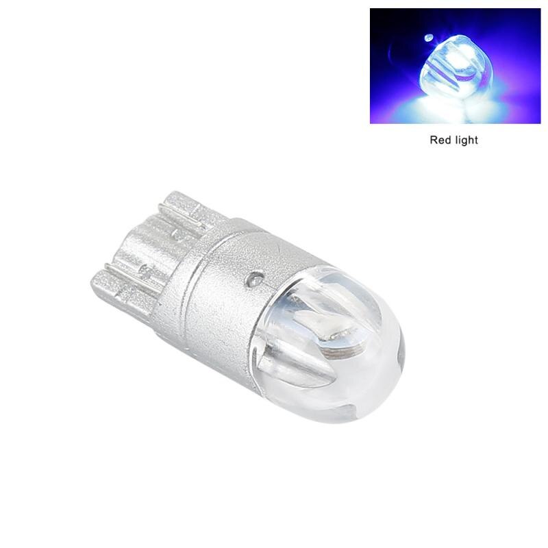 1Pc T10 Led Lampen Wit 168 501 W5W Led Lamp T10 Wedge 3030 2SMD Interieur Verlichting 12V 6000K Parking Lamp Lampen: 2