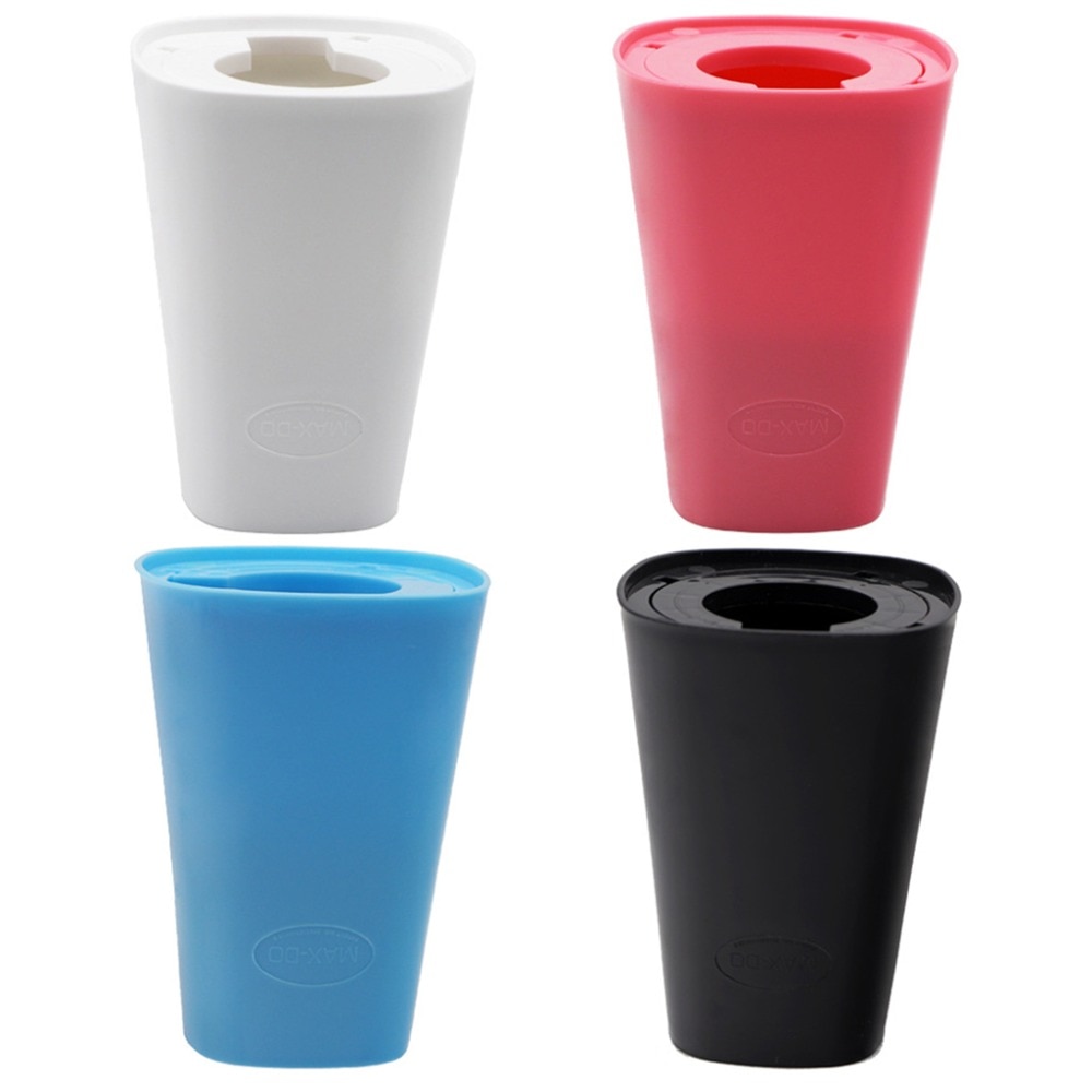 OOTDTY-maceta colgante invertida para jardín, cesta de almacenamiento con rotación de 360 grados, 13x9,5x9,5 cm, novedad
