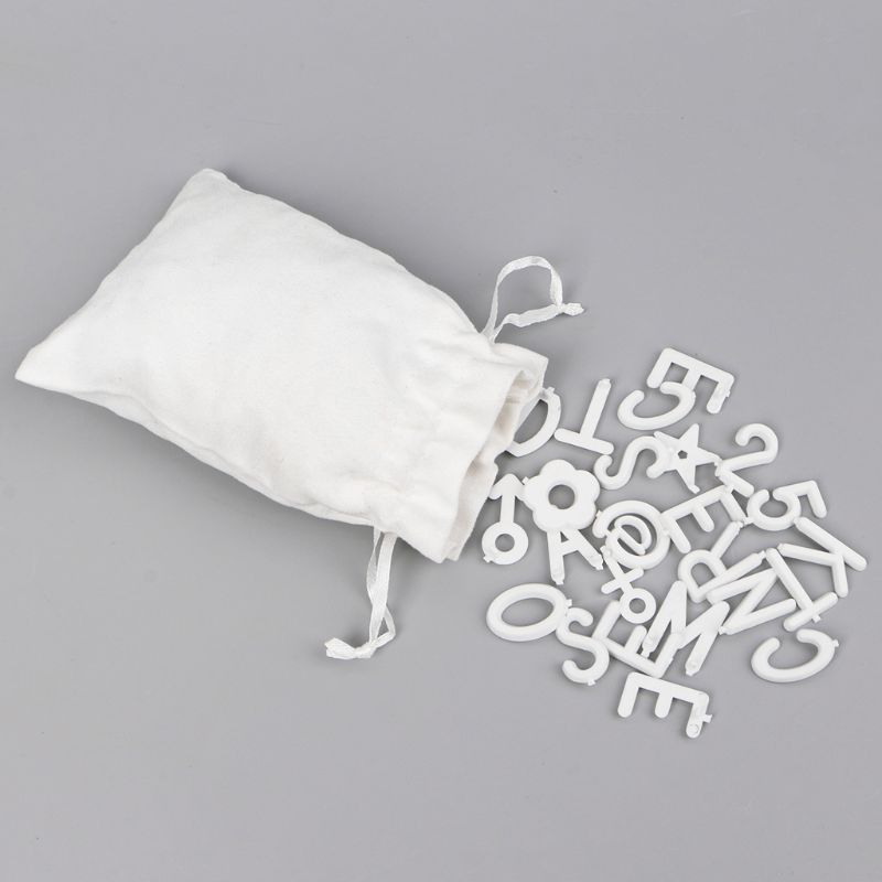 Letras de placa de carta conjunto 126 números caracteres especiais palavras para feltro mutável sinais de mensagem & letterboards