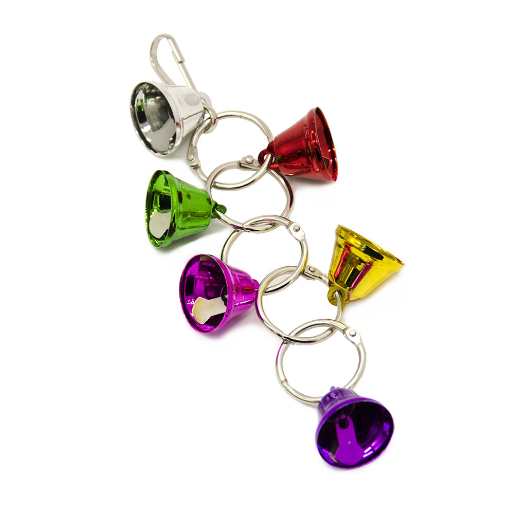 Campanas para pájaros, loros, juguetes, jaula, accesorios, suministros, periquito colgante para juguete, periquito, jouet, perroquete, vogel speelgoed