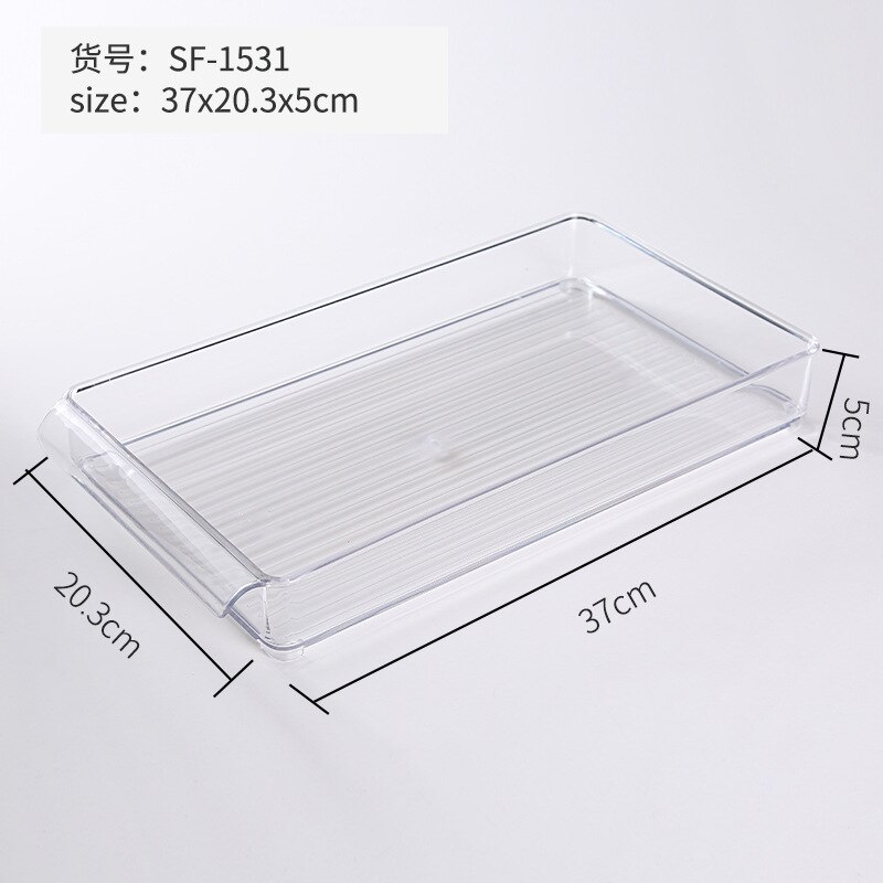 Användbar förvaring insamlingslåda korg kök kylskåp frukt arrangör ställ verktygslåda samla container cocina: G