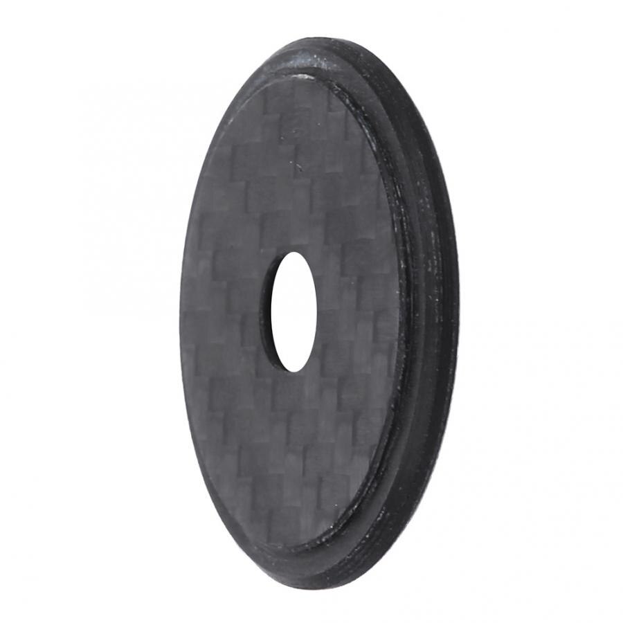 Carbon Fiber waterproof Bicycle Stem Headset Top Cap with Screw for Mountain Bicycles Stems