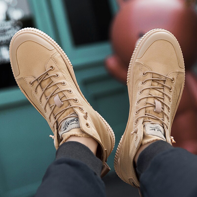Sneakers heren denim schoenen coole straat canvas schoenen heren casual schoenen heren merk sneakers vintage wild