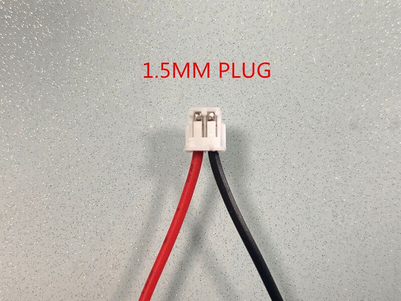 Batería de polímero de litio con Placa de protección para MP3, MP4, MP5, GPS, productos digitales, tamaño 302040, 3,7 V, 250mah: plug 1.5mm