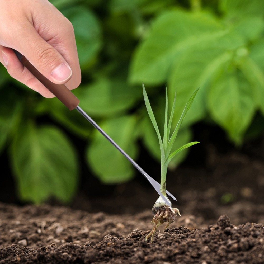 Tuin Gereedschap Hand Troffel Rake Cultivator Wieder Gereedschap Met Ergonomische Handvat Tuin Gazon Landbouwgrond Transplantatie Tuinieren Bonsai Gereedschap