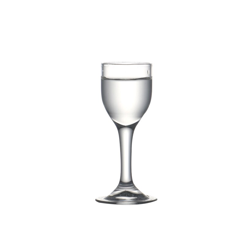 Sæt  of 6 0.5oz likørglas håndlavet blæst kinesisk baijiu shotglas til vodka spiritus bryllup familiefest 15ml