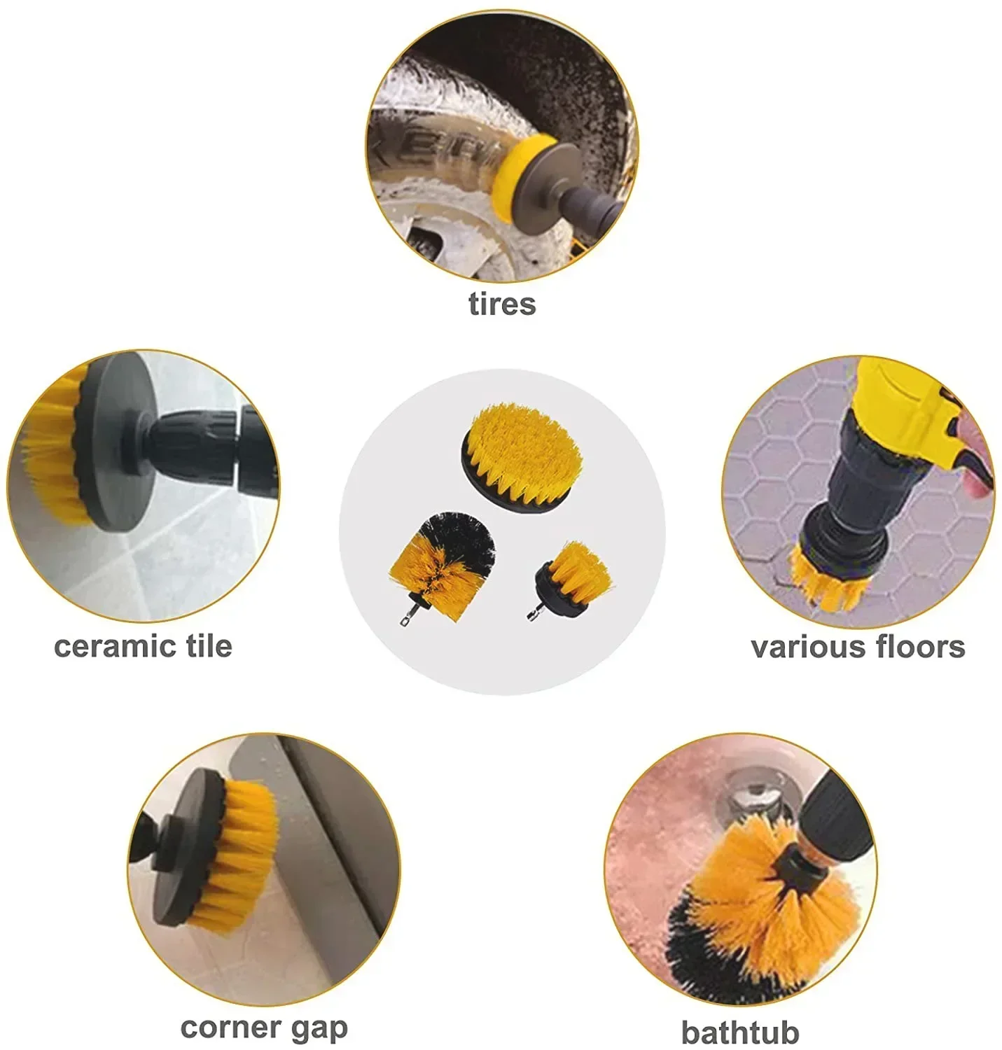 【All-in-One】Car Interior Cleaning Kit | Detailing Brushes+Sponges+Microfiber Towels+Vent Tools | Multi-Purpose Auto Care Set