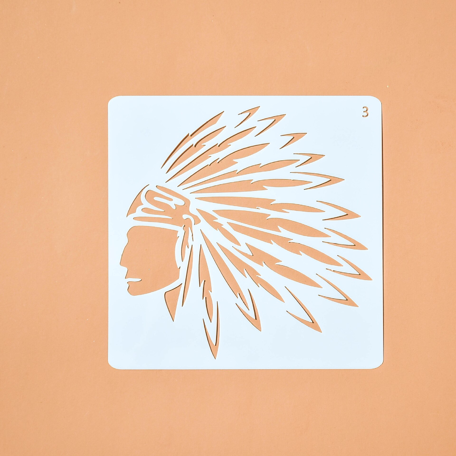 13*13cm vierkante sjablonen voor studenten, opengewerkte kunst, schildersjablonen, reliëfaccessoires, sjablonen voor scrapbooking, herbruikbaar: 3