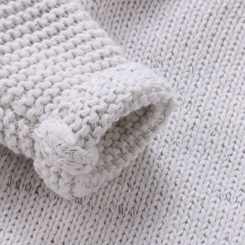 Herfst Winter Leuke Meisjes Jongens Lange Mouw Button Truien Warme Truien Kleding Outfit 1-8Y