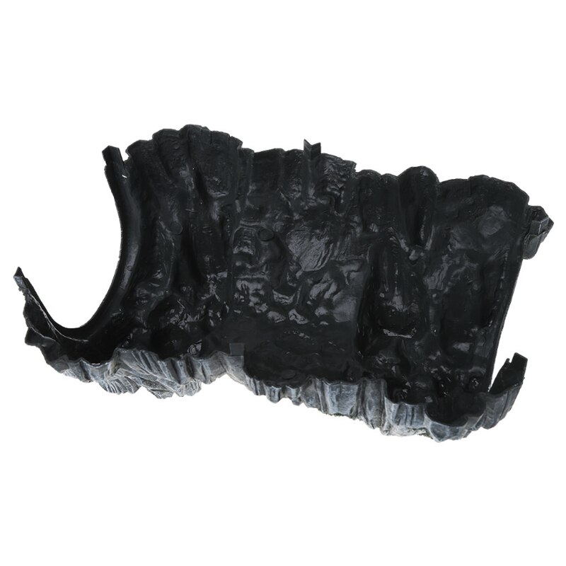 Plastic Rockery Tunnel Track Train Slot Railway Accessories Toy Y4UD