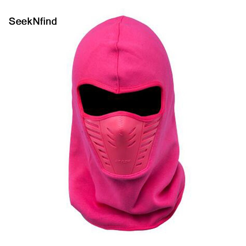 Stofdicht Fietsen Winter Fleece Warm Full Face Cover Anti-dust Winddicht Ski Mask Snowboard Hood Anti- dust Bike Sjaal: Rood