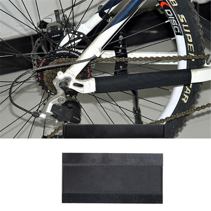 2PCS Bicycle Chain Guard Protector Cloth Bike Chain Frame Protection Mat Bike Prevent Scratches Bike Clean Cloth Accessories