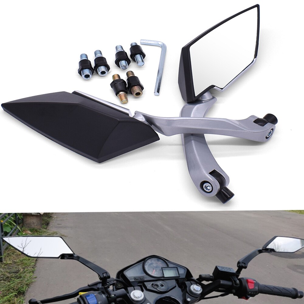 Universaalit sivupeilit moottoripyörän ohjaustangon taustapeili suzuki gsxr 1100 gsxs 1000 gsf 1200 gsf 1250 gsf 650 bandit