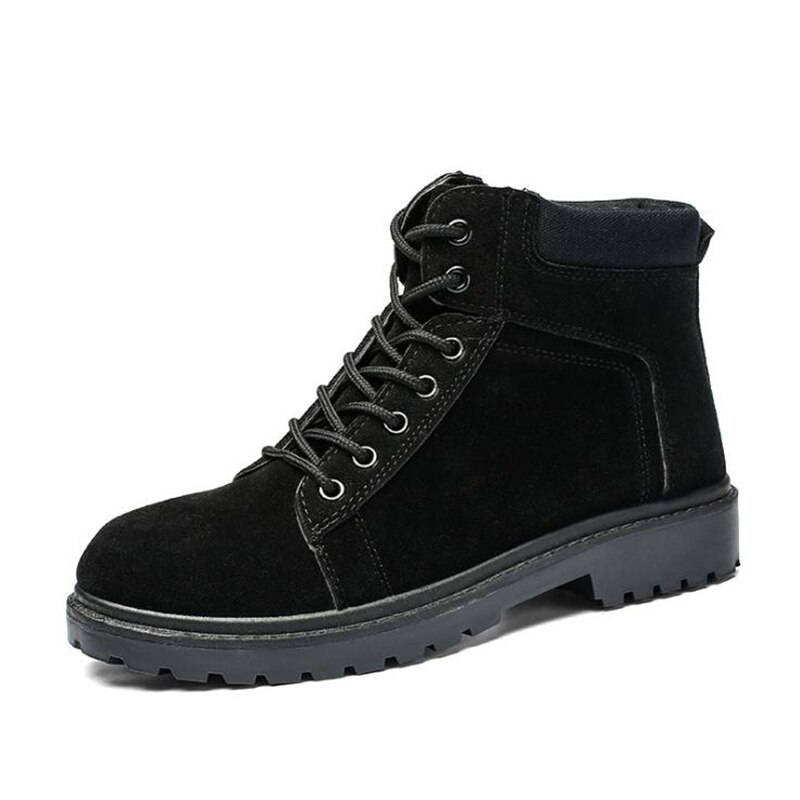 Herren Stiefel Winter Stiefel Britischen Trend Männer Martin Stiefel Retro Stiefel Flut Werkzeug Schuhe Männer Schnee Schuh Arbeit