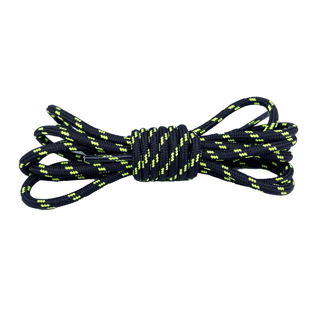 Outdoor Klassieke Sterke Schoenveter Wandelschoenen Schoenveter Ronde Schoenveter Sport Schoen Schoenveter Unisex Wandelen Schoenveter: Black Green