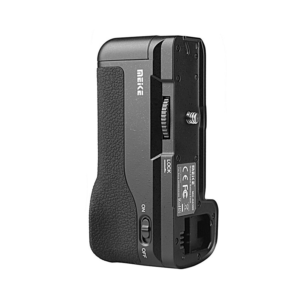 Meike MK-A6300 Vertical Battery Grip for Sony A6100 A6400 A6300 A6000 Mirrorless Camera work with NP-FW50 Lithium battery