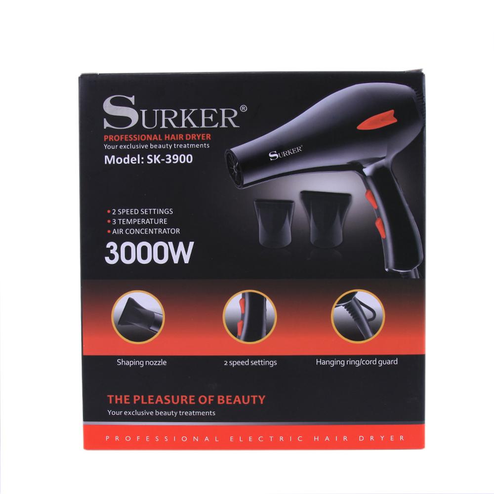 Secador de pelo eléctrico Pro para el hogar, secador de pelo, 3000W, bajo nivel de ruido, viento frío, difusor de pelo para mujer y hombre