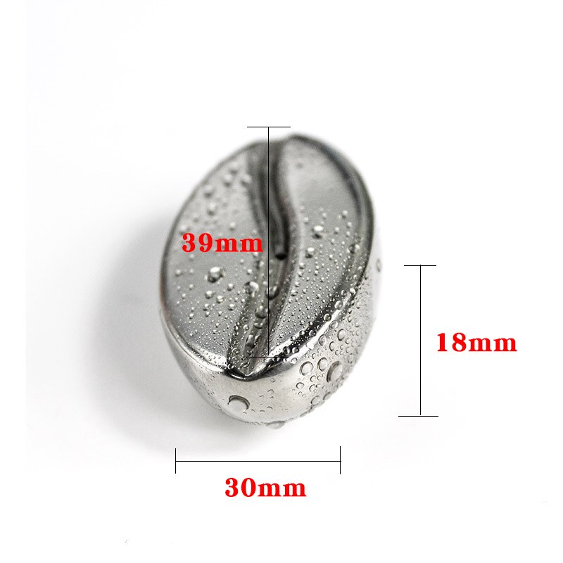 304 Rvs Whiskey Cooler Wijn Cooling Stenen Ijsblokjes Koffieboon Vormige Steen Gletsjer Chillers Drank Koeling Gereedschap