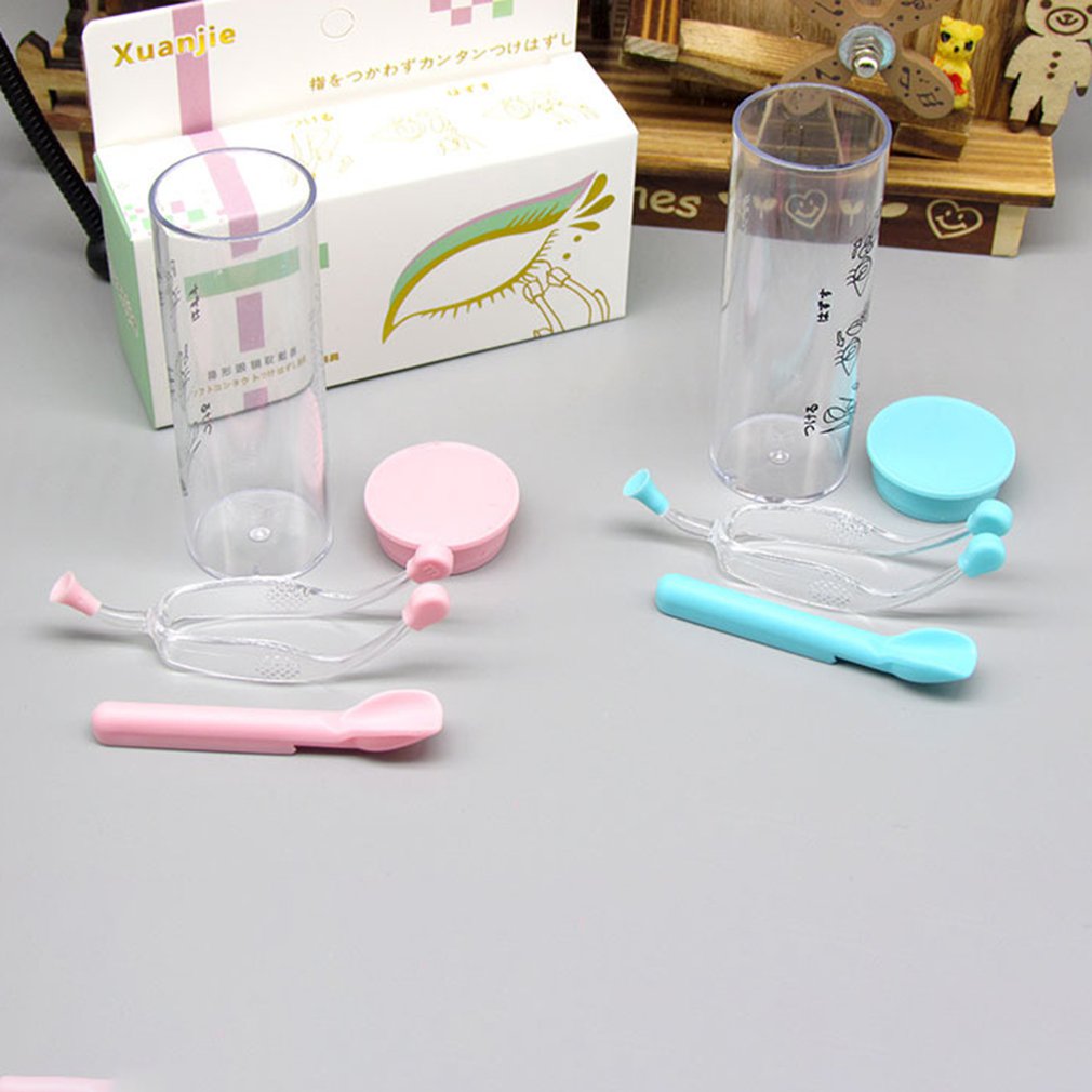 Silicone Contact Lens Small Sucker Rod RGP Inserter Contact Lens Wearing Tool